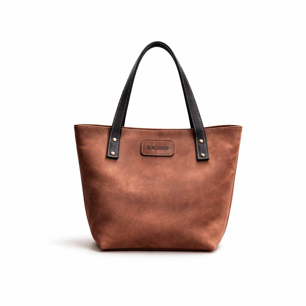 locaal 100% Leather Hannah Tote Handbag
