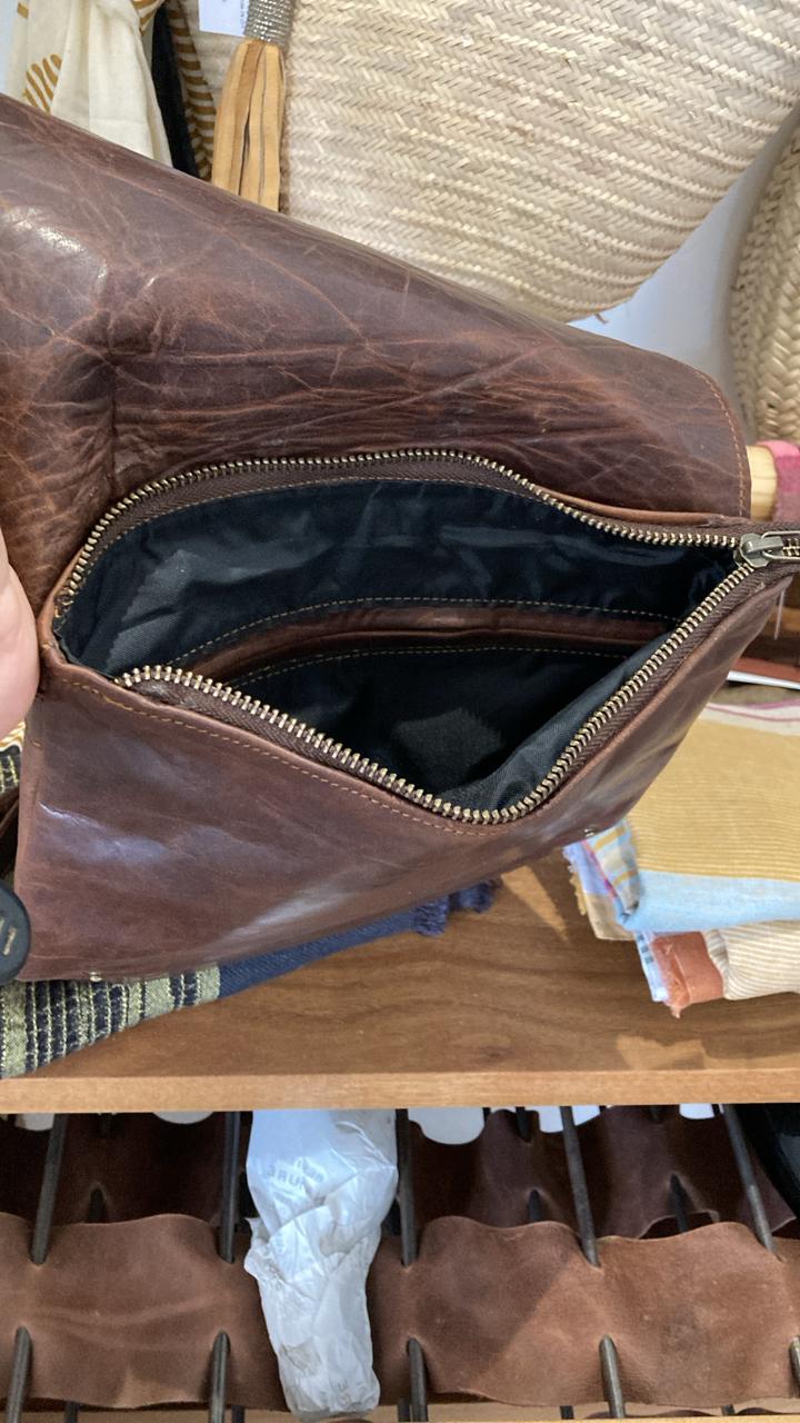 100% Leather Lala Laptop Back pack