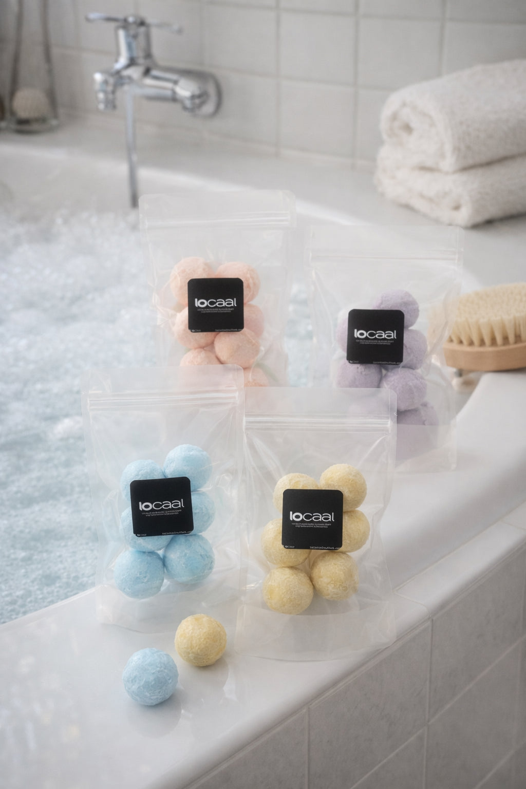 locaal all natural ingredients bath bombs