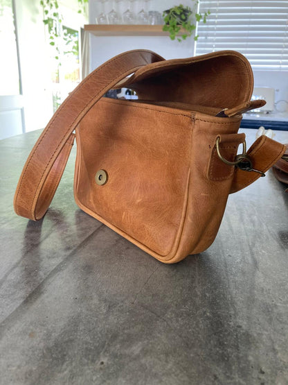 100% Leather Handbag-Kine
