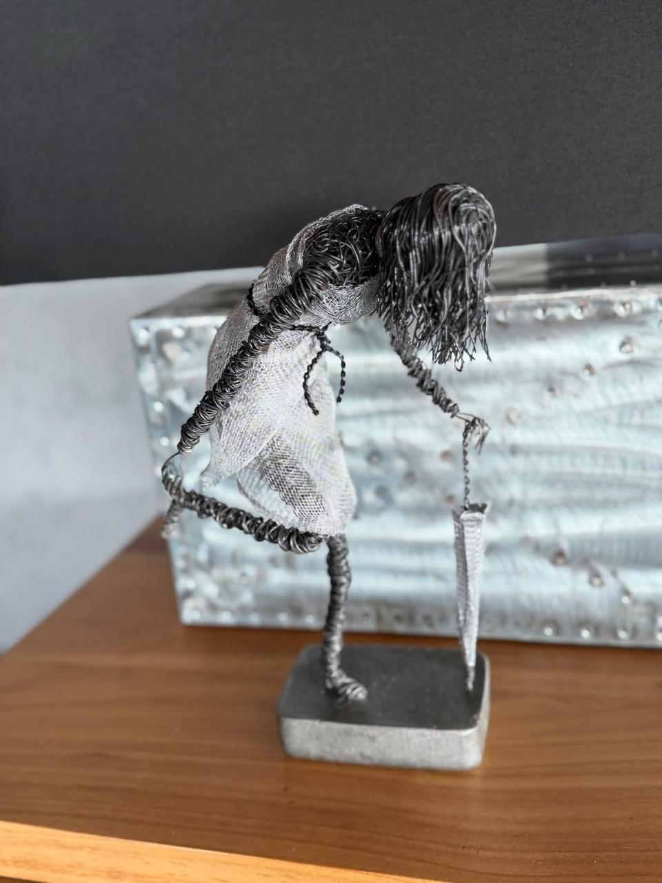 Tofu wire Sculptures