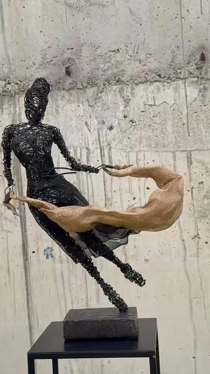 Tofu wire Sculptures