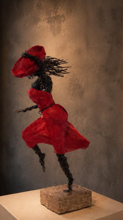 Tofu wire Sculptures