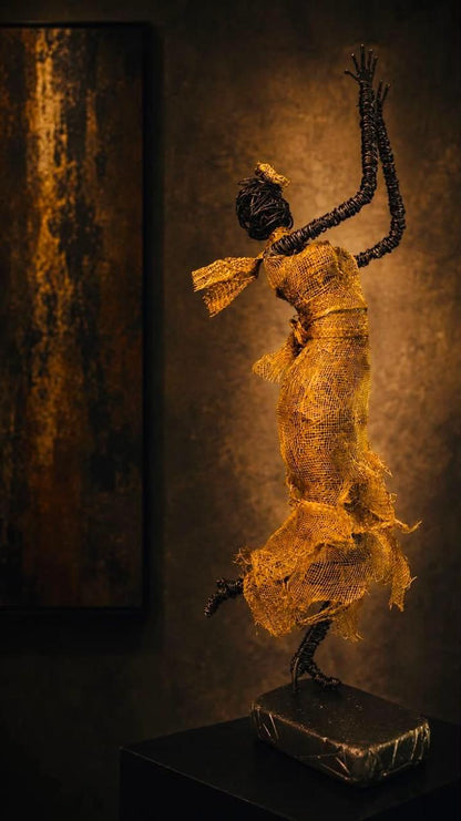 Tofu wire Sculptures