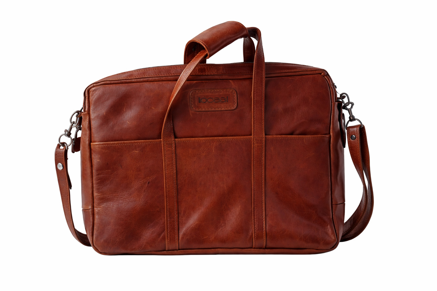 locaal 100% Leather Briefcase laptop bag / briefcase
