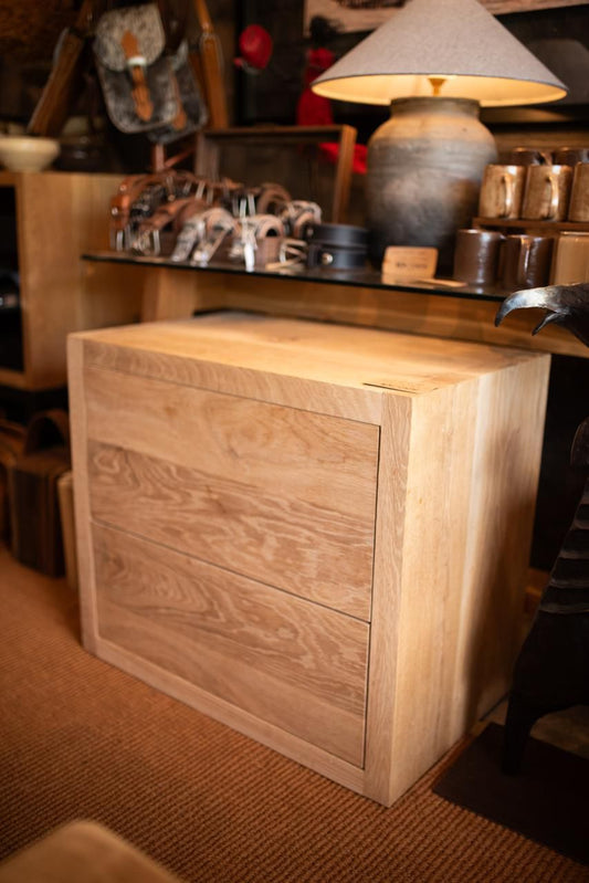 American White Oak side tables. 700mm x 450mm x 600mm