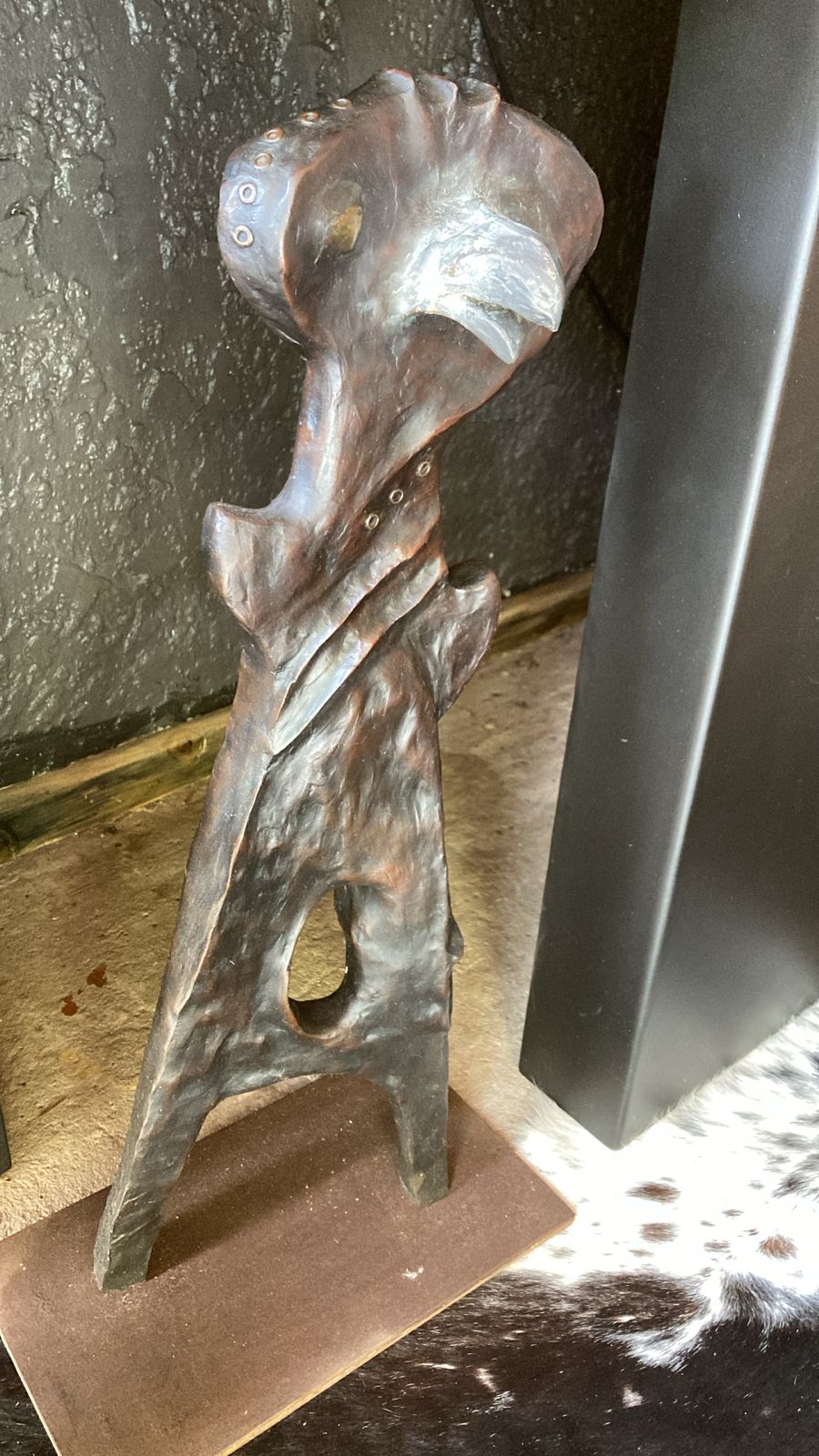 Copper sculptures