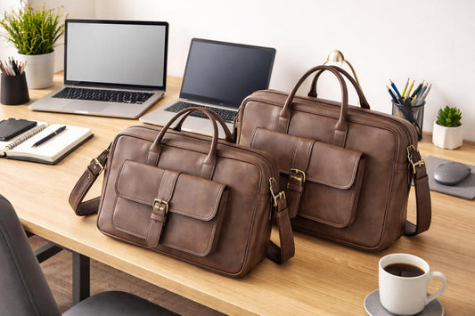 locaal 100% Leather Briefcase laptop bag / briefcase