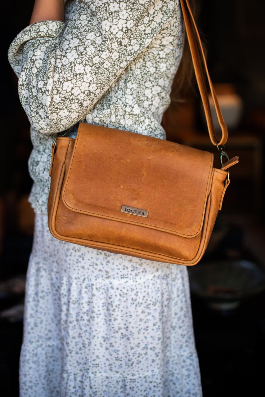 100% Leather Handbag-Kine