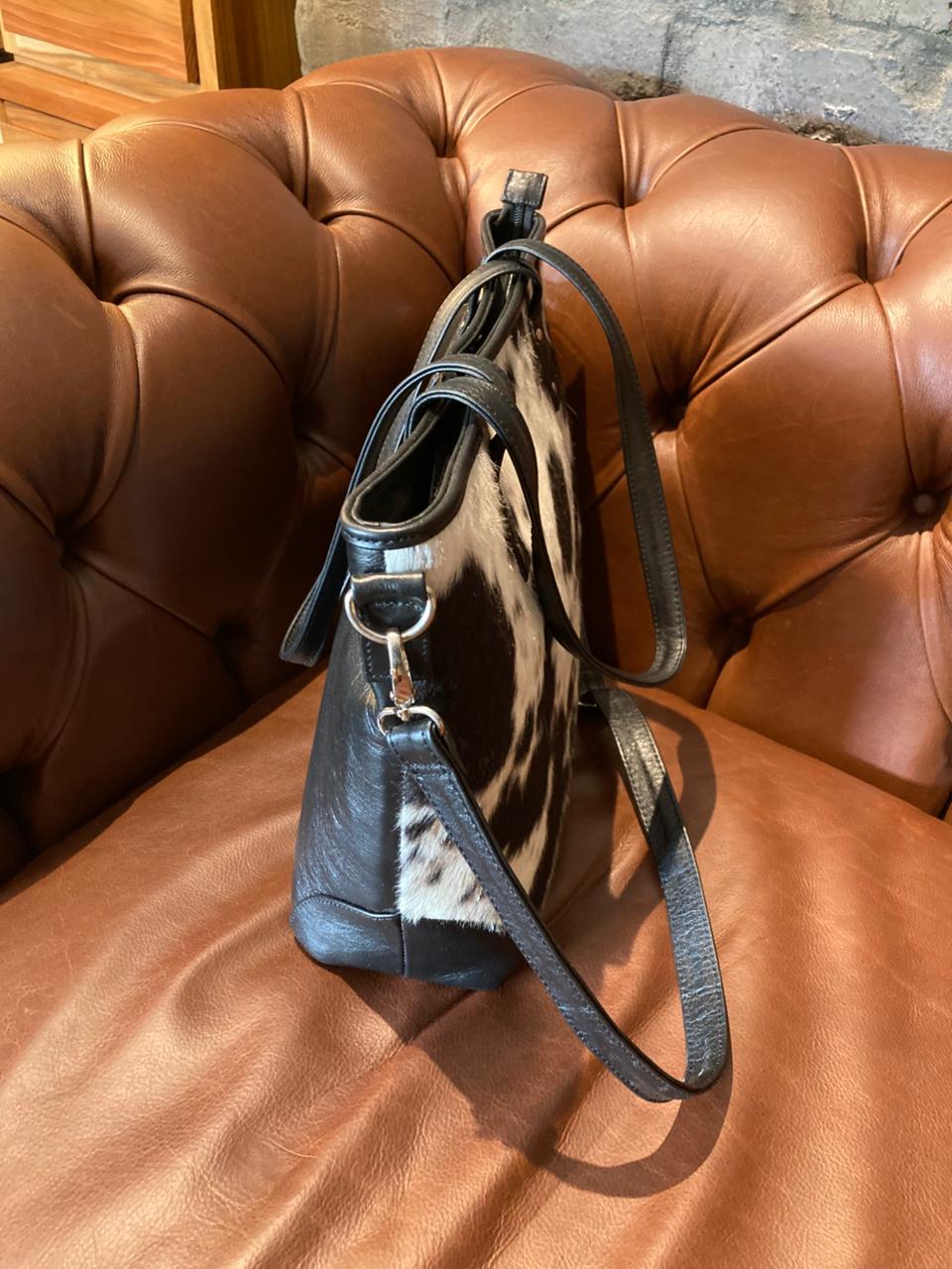 Nguni Handbag.