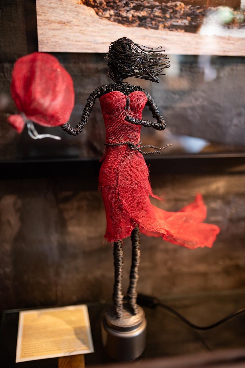 Tofu wire Sculptures