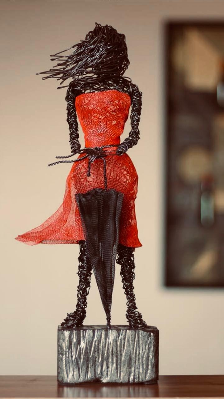 Tofu wire Sculptures