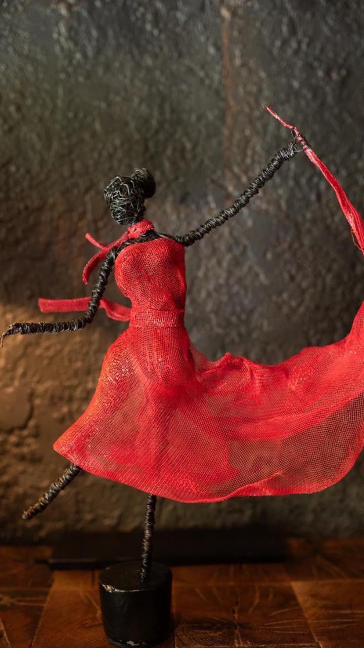 Tofu wire Sculptures