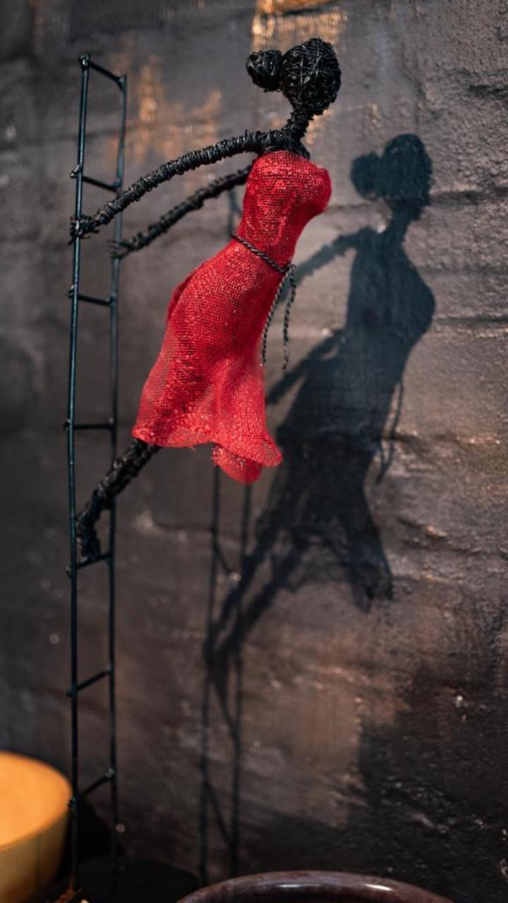 Tofu wire Sculptures