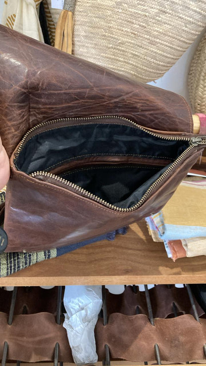 100% Leather Lala Laptop Back pack