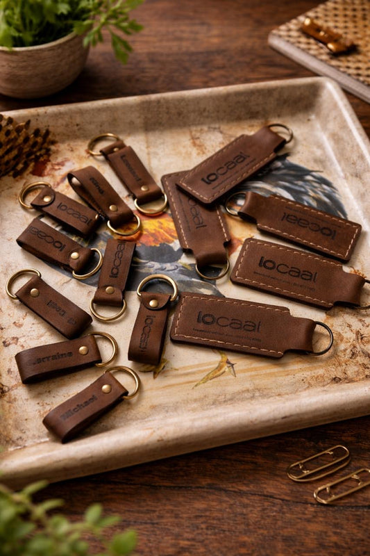 locaal 100% Leather Keychains